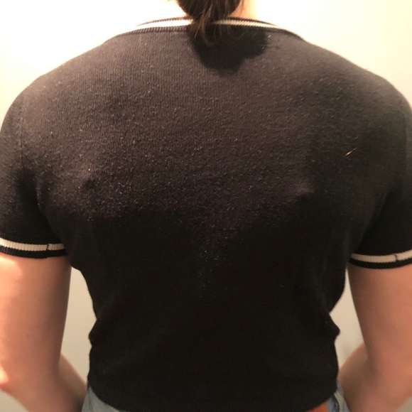 Brandy Melville Short Sleeve Knit, Size S - Picture 2 of 2